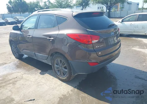 2014 Hyundai Tucson Se from USA, damaged, VIN KM8JU3AG8EU825401